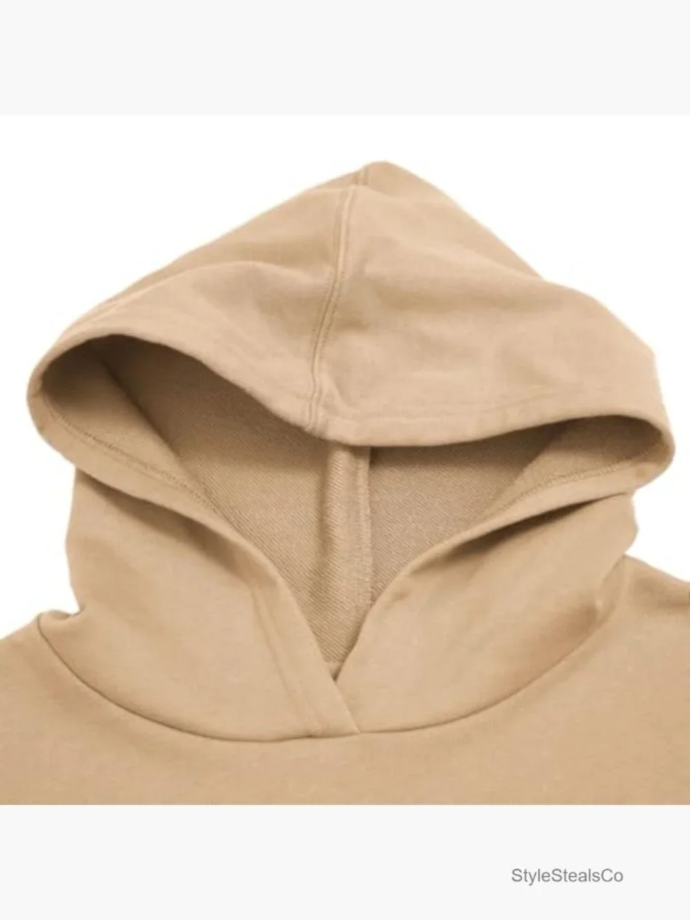 Women's Cropped Hoodie with Hood Long Sleeve Pullover Sweatshirt - Picture 3 of 7